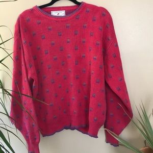 Vintage pinnacle grandpa sweater